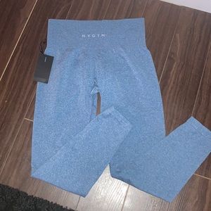 NVGTN Slate Blue NV Seamless Leggings